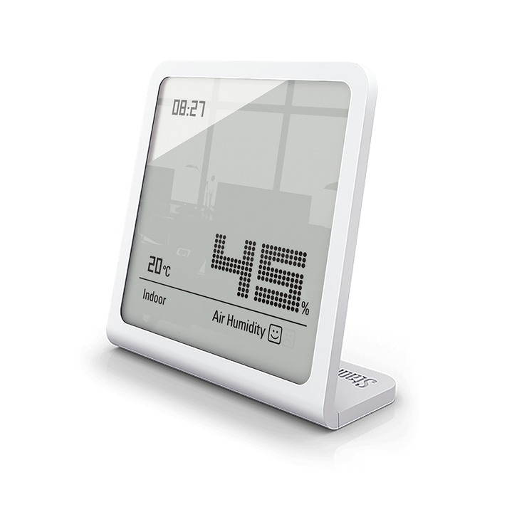 Гигрометр-термометр Selina white