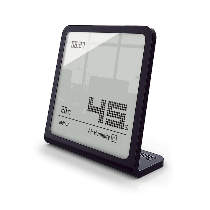 Гигрометр-термометр Selina black