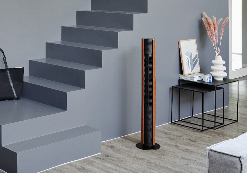 Колонный вентилятор Peter – компактный, стильный и безопасный Колонный вентилятор Peter – компактный, стильный и безопасный